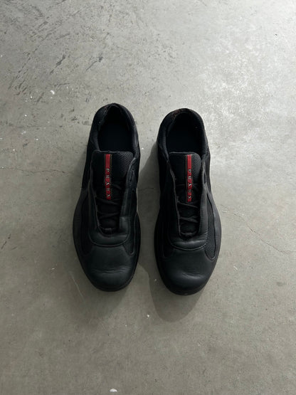 Prada America Cup Black Low Sneakers