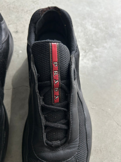 Prada America Cup Black Low Sneakers