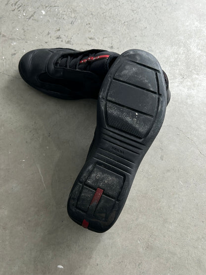 Prada America Cup Black Low Sneakers