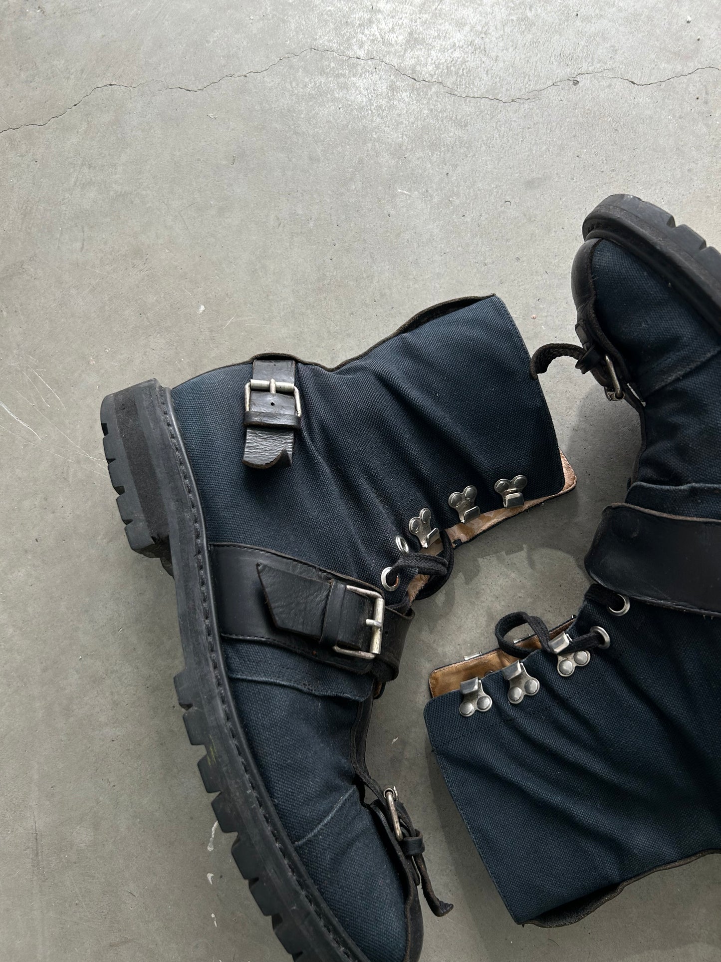 Dries Van Noten Combat Boots