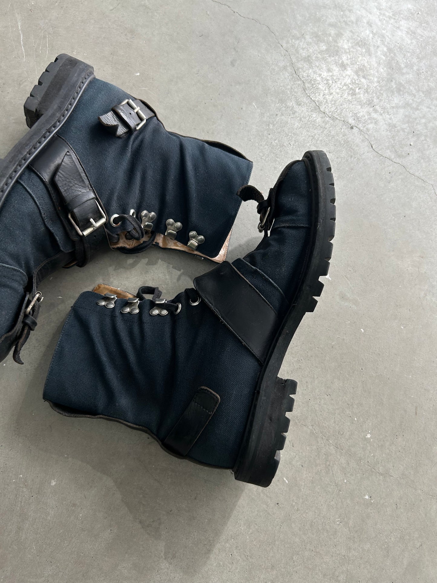 Dries Van Noten Combat Boots