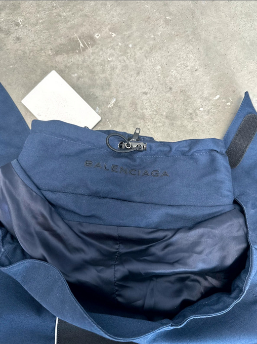 Balenciaga 2016 Swing Cropped Parka / 46