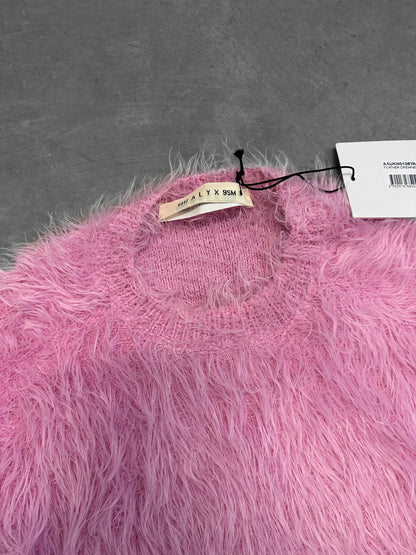 1017 Alyx 9SM Pink Mohair Sweater (S)