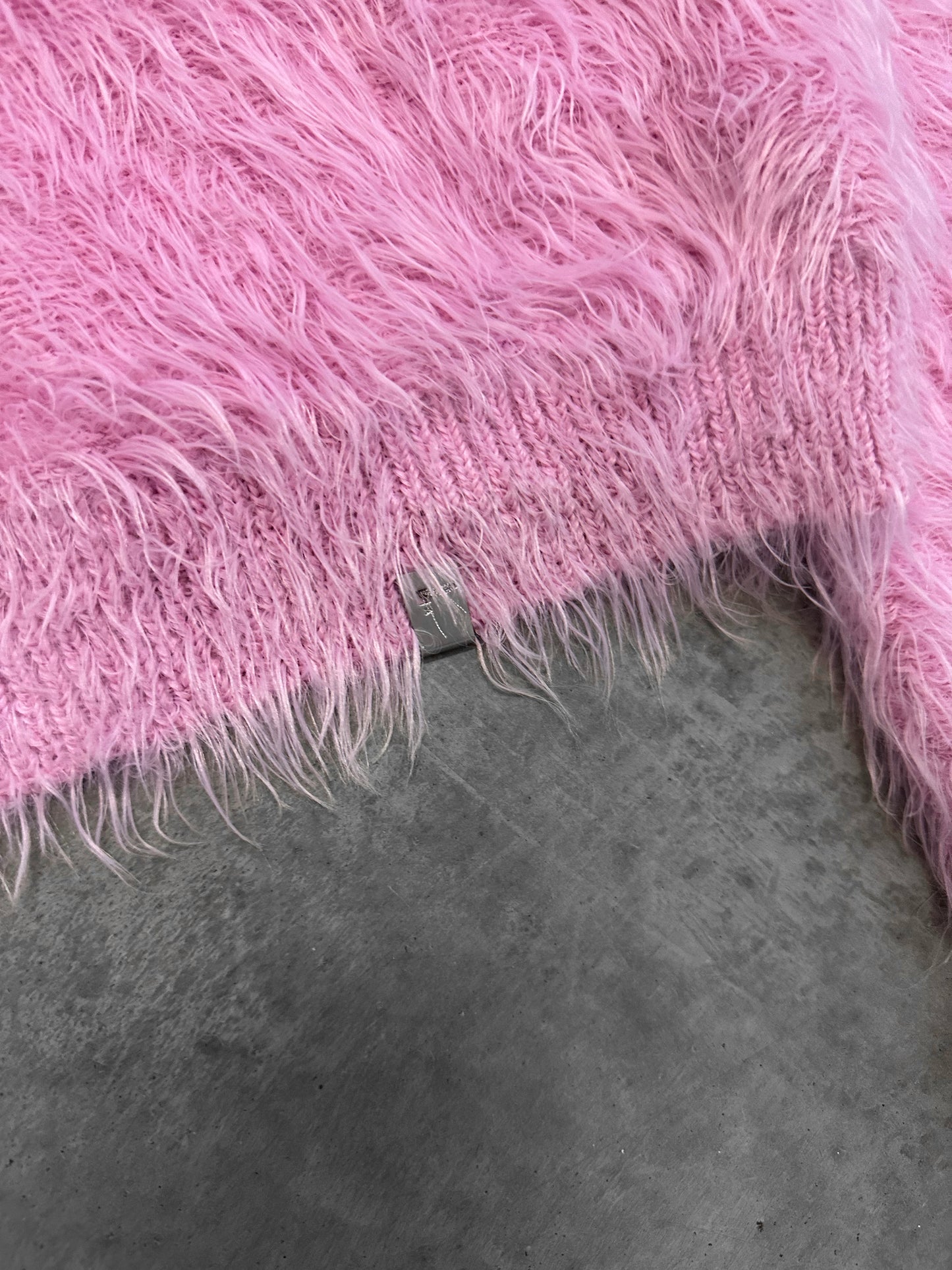 1017 Alyx 9SM Pink Mohair Sweater (S)