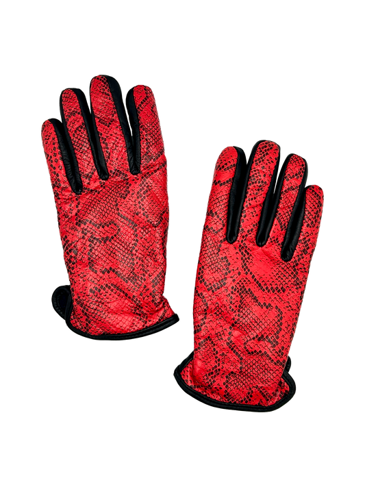 Armand Basi Snakeskin Gloves