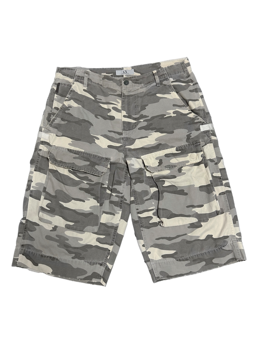 Armani EX Camo Cargo Shorts (32)