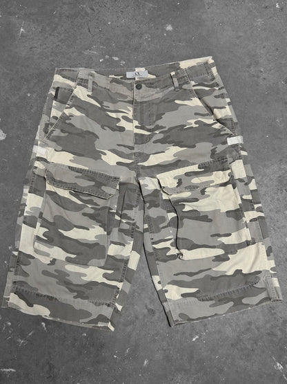 Armani EX Camo Cargo Shorts (32)