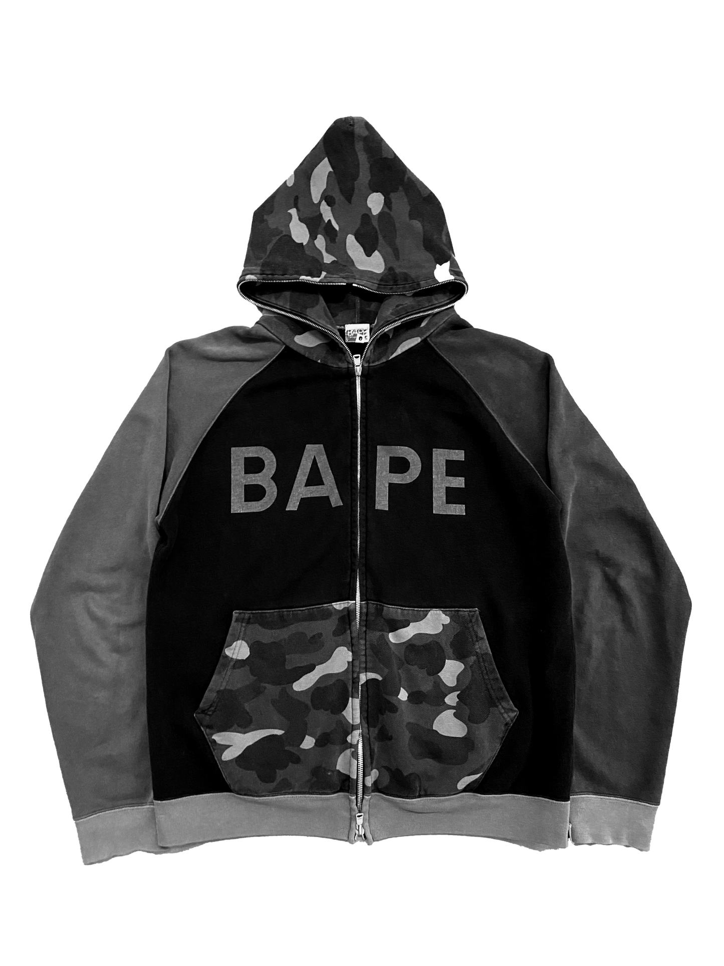 "A Bathing Ape" Nigo Grey Camo Jacket (M)