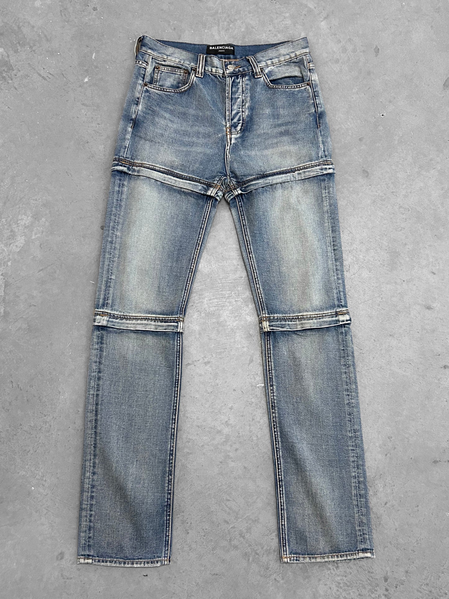 Balenciaga 2018 Convertible Skinny Jeans (S)