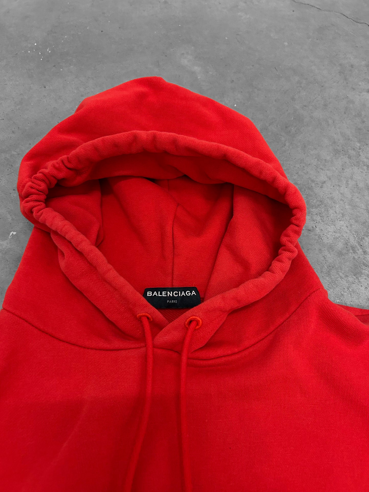 Balenciaga Red Political Campaign Hoodie 2017 (M)