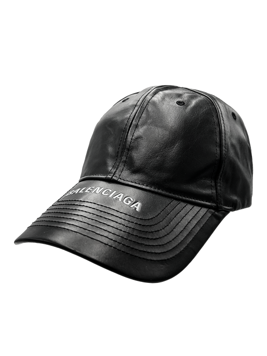 Balenciaga Leather Cap