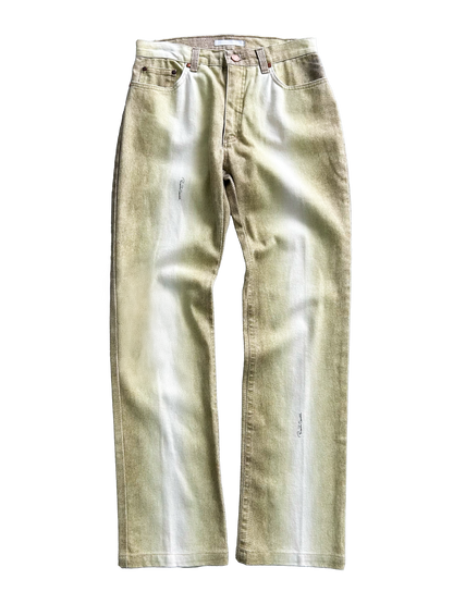 Roberto Cavalli Yellow 00's Jeans