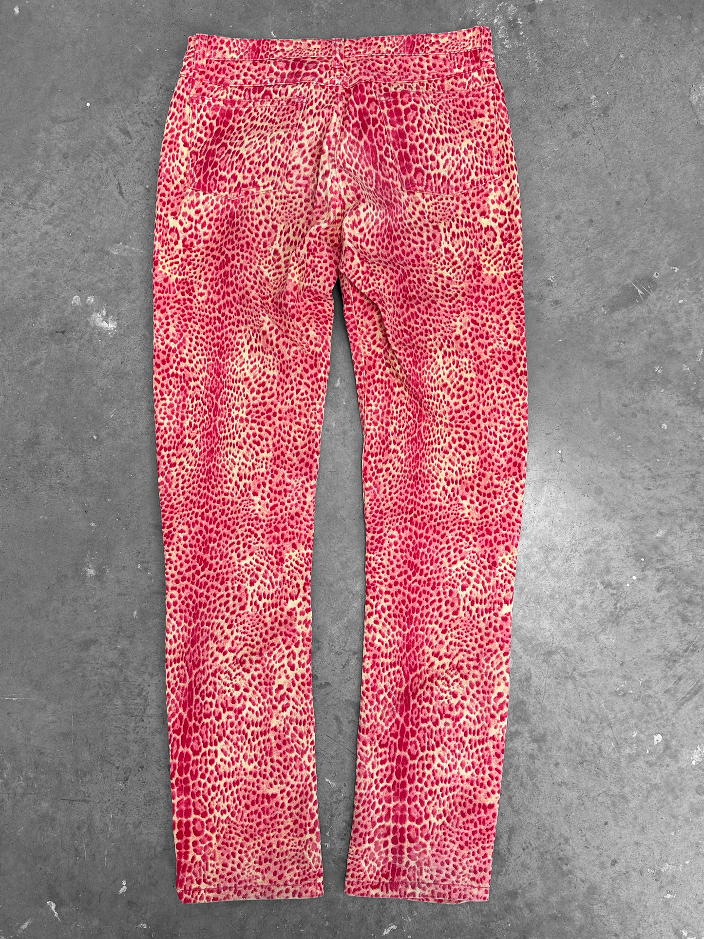 Just Cavalli Pink Leopard Pants (W28)