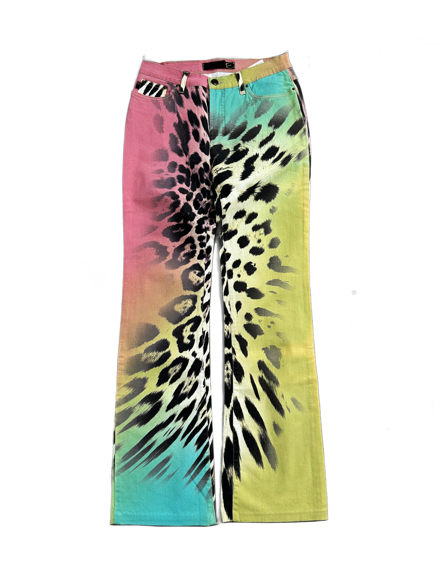 Just Cavalli Multicolour Cheetah Pants