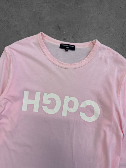 Comme des Garçons CDGH Pink Logo Longsleeve (S)