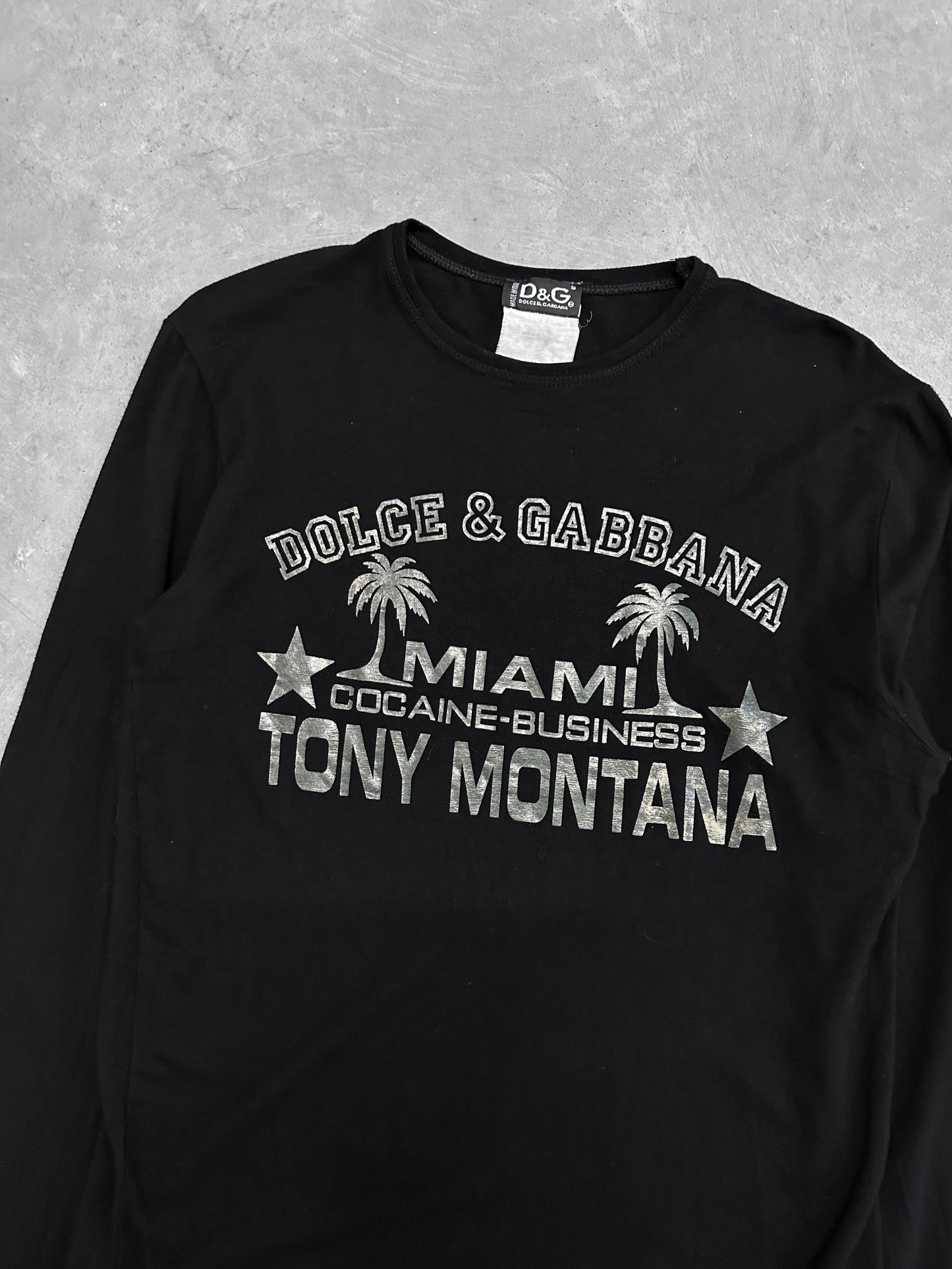 Dolce & Gabbana "Tony Montana Cocaine Business" Longsleeve (S)