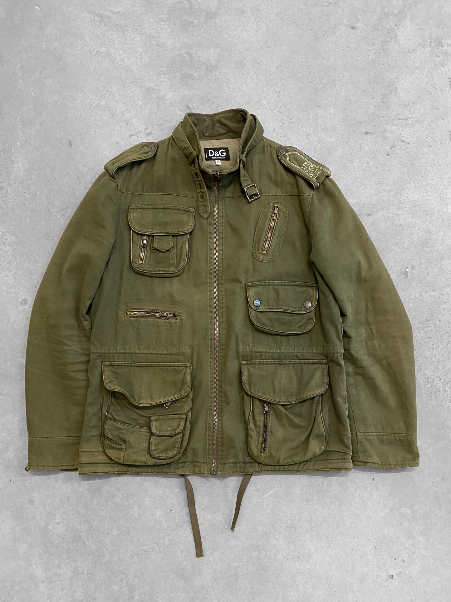 Dolce & Gabbana Military Cargo Jacket (M)