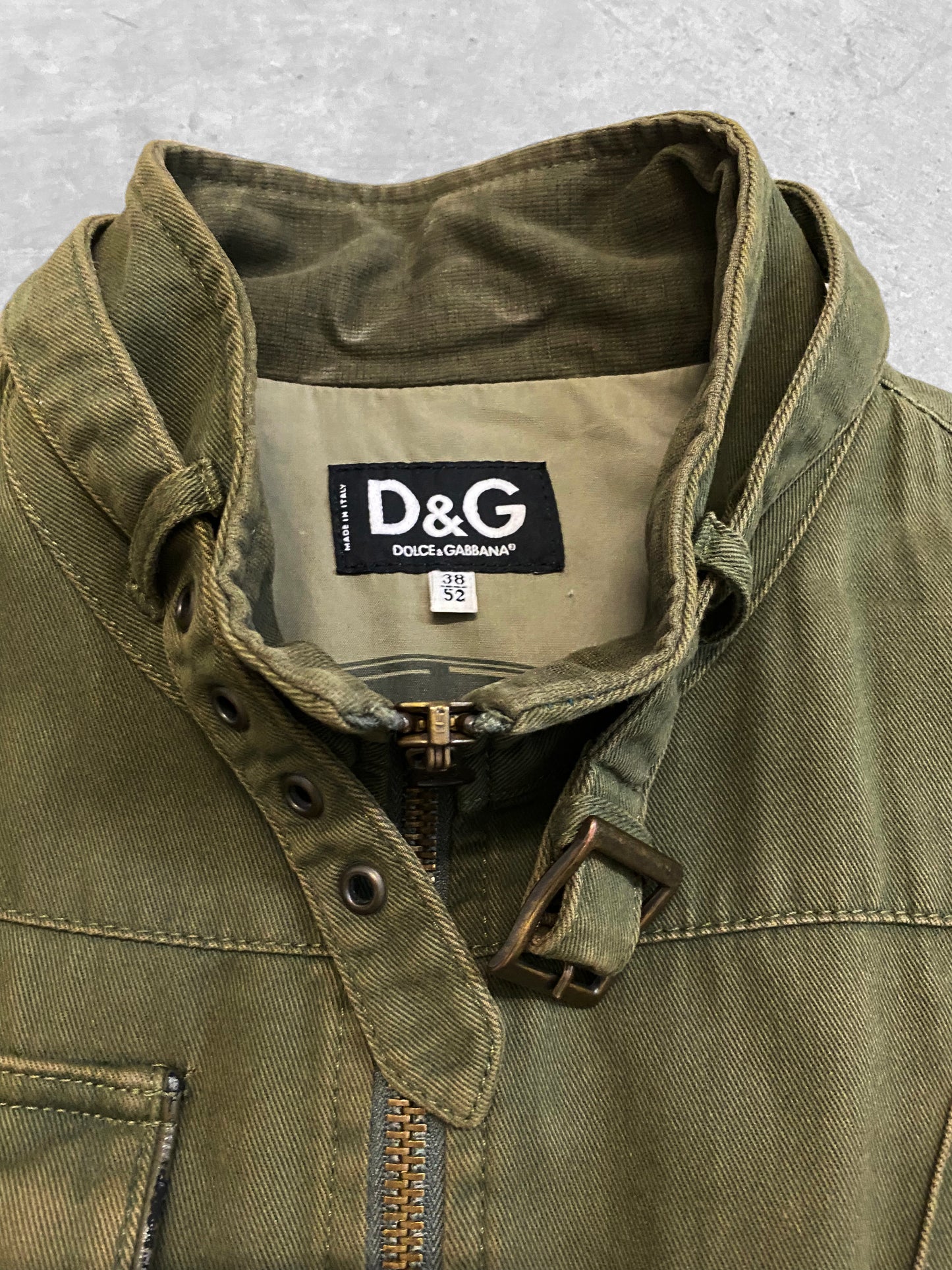 Dolce & Gabbana Military Cargo Jacket (M)