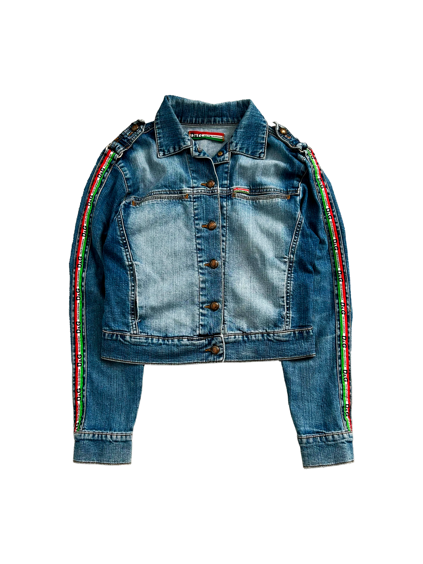 Dolce & Gabbana Italian Flag Denim