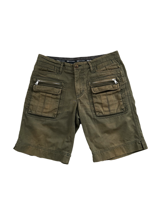 Dolce & Gabbana 2003 Faded Cargo Shorts (32)