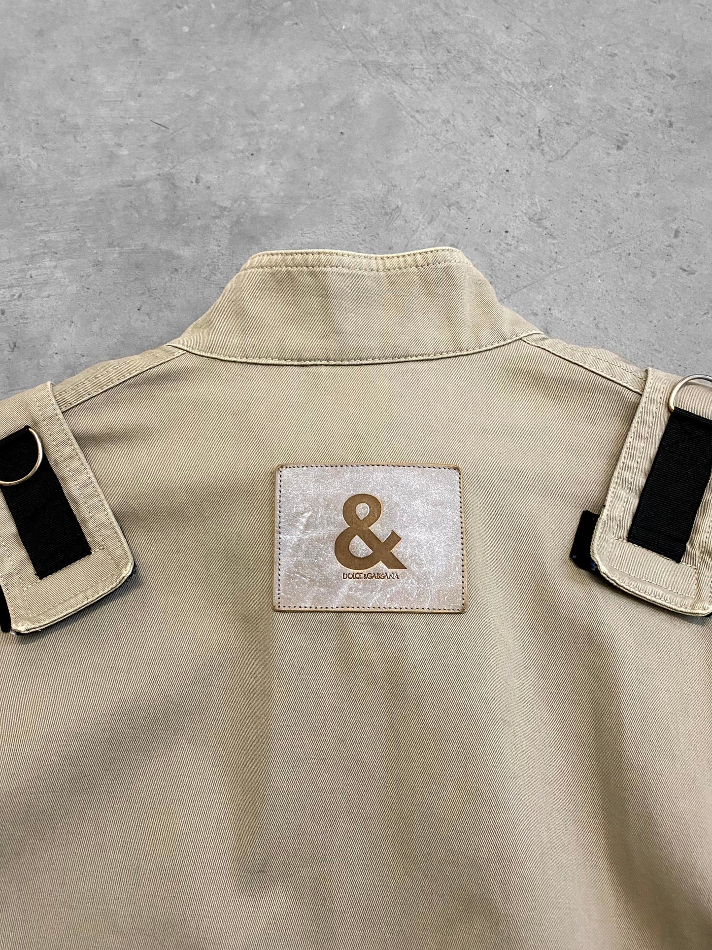 Dolce & Gabbana 2002 Cargo Bondage Jacket (L)