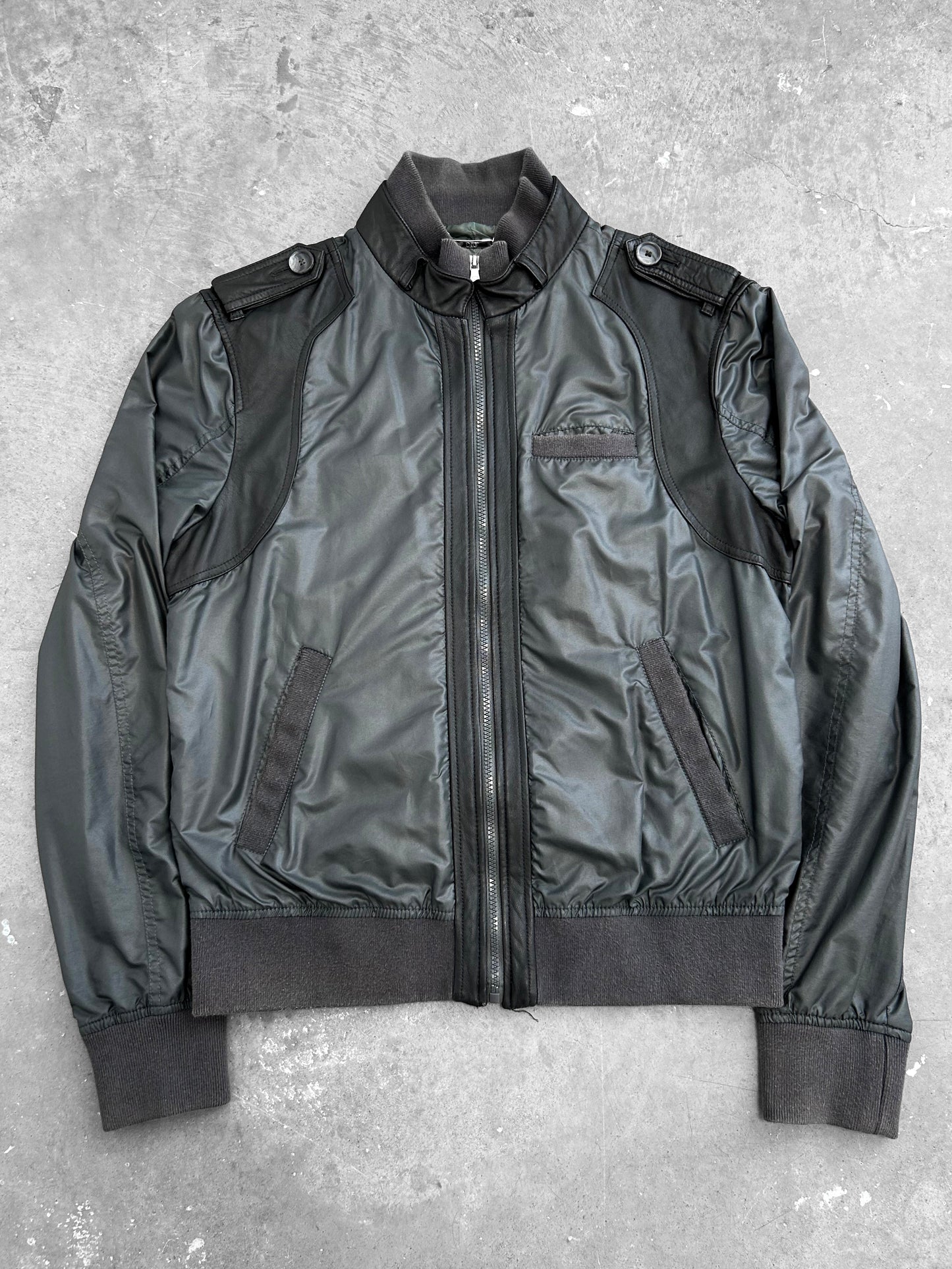 Dolce & Gabbana Leather Jacket (S)