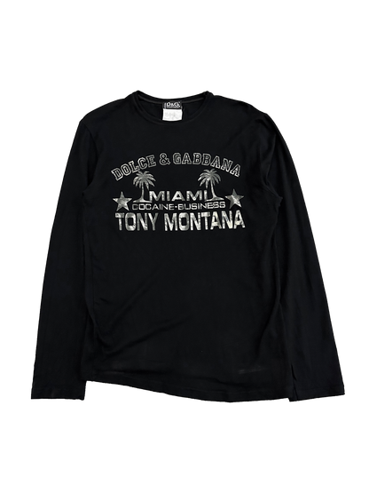 Dolce & Gabbana "Tony Montana Cocaine Business" Longsleeve (S)