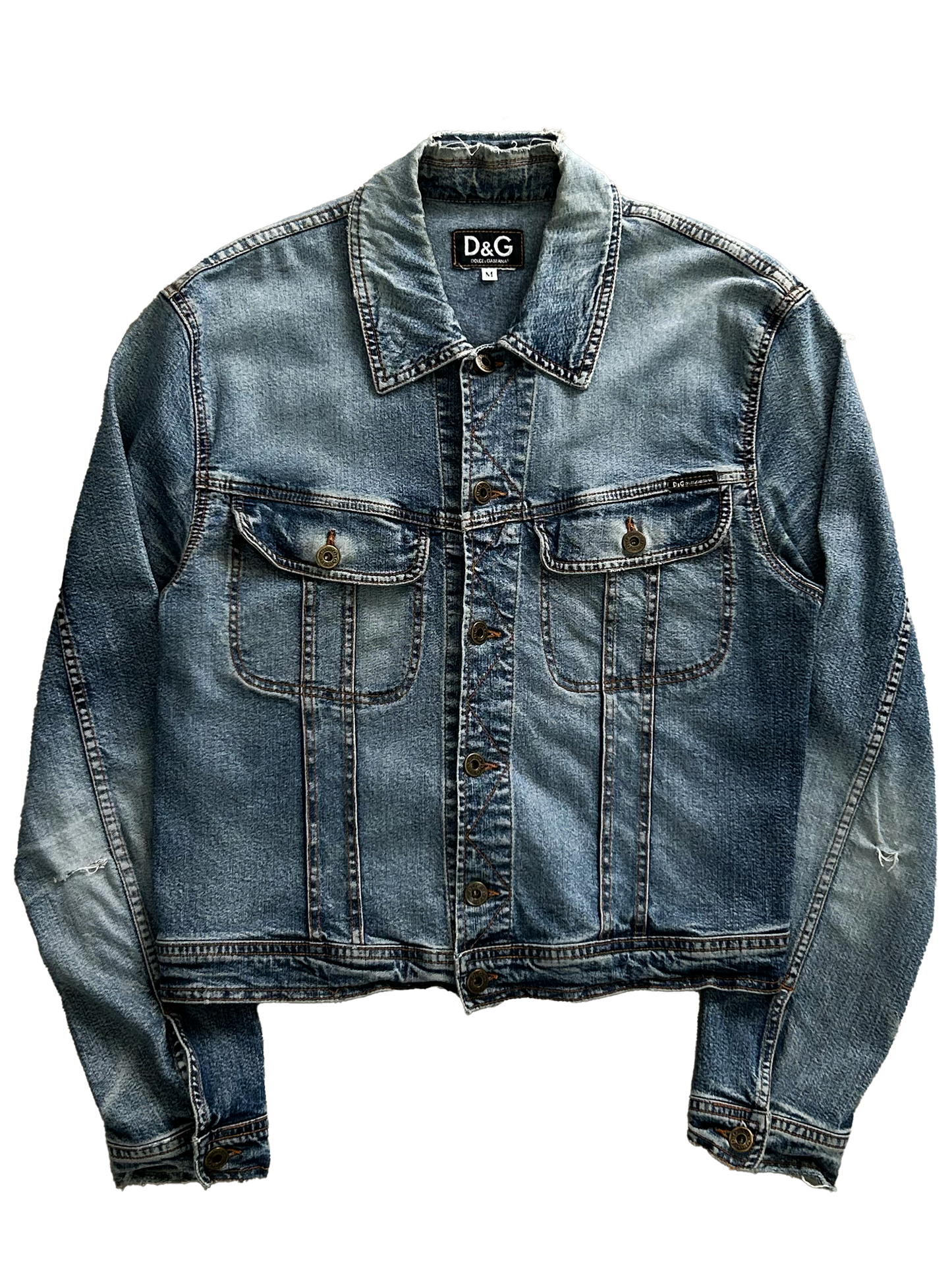 Dolce & Gabbana Washed Jeans Jacket