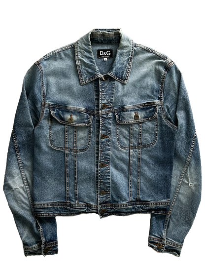 Dolce & Gabbana Washed Jeans Jacket