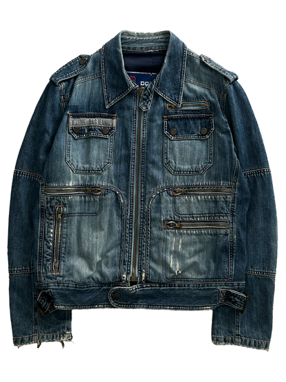 Dolce & Gabbana Cargo Denim Jacket