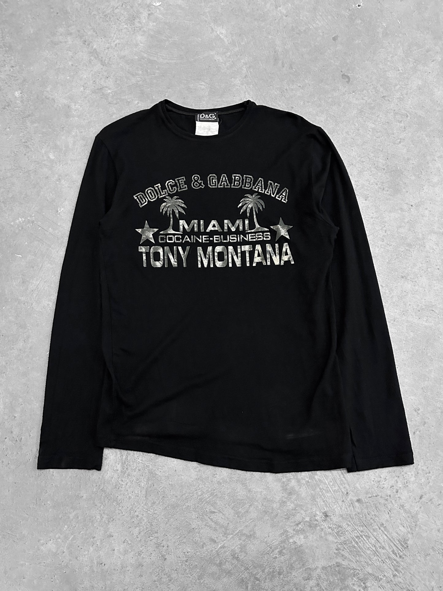 Dolce & Gabbana "Tony Montana Cocaine Business" Longsleeve (S)