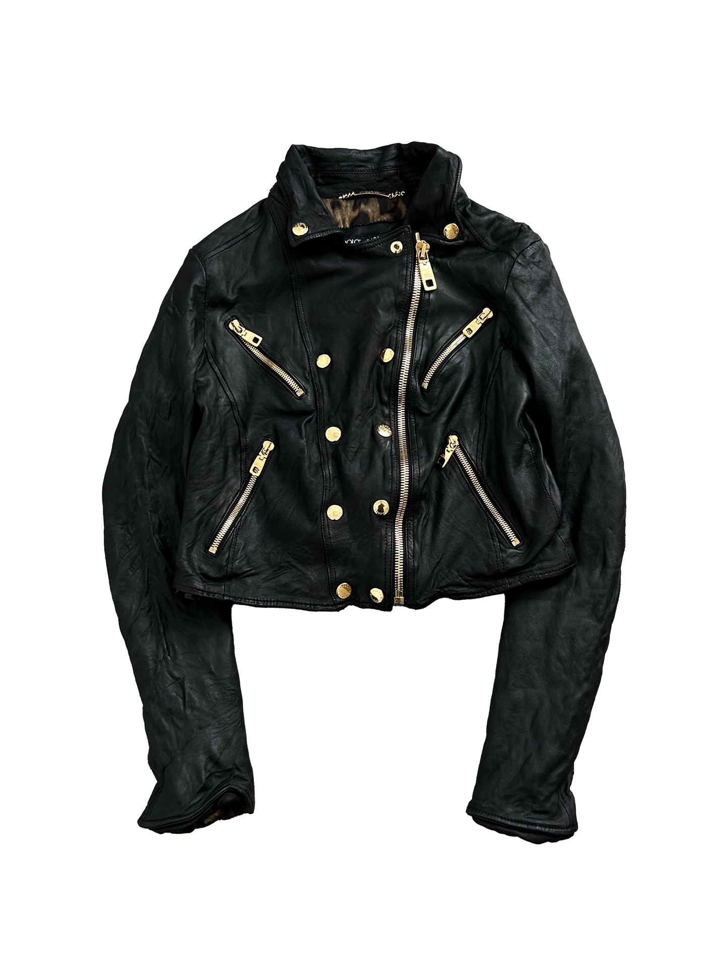 Dolce & Gabbana 00's Leather Jacket