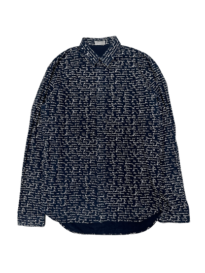 Dior Kris van Assche SS15 Scribble Shirt (S)