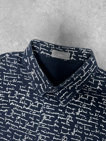 Dior Kris van Assche SS15 Scribble Shirt (S)