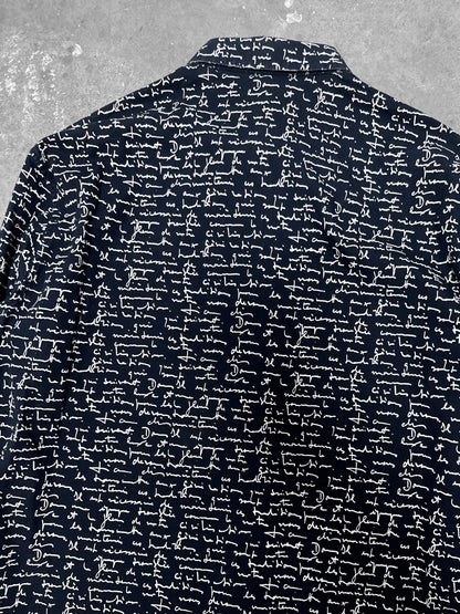 Dior Kris van Assche SS15 Scribble Shirt (S)