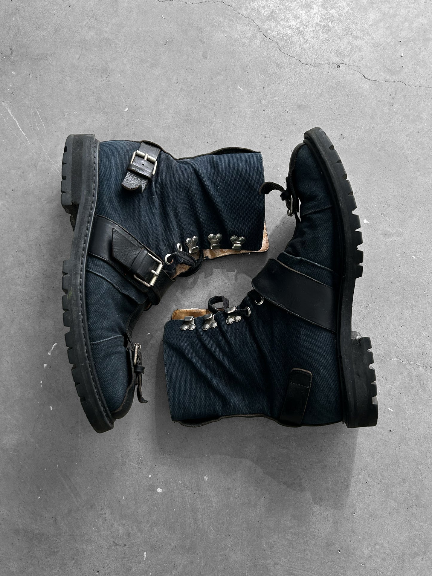 Dries Van Noten Combat Boots