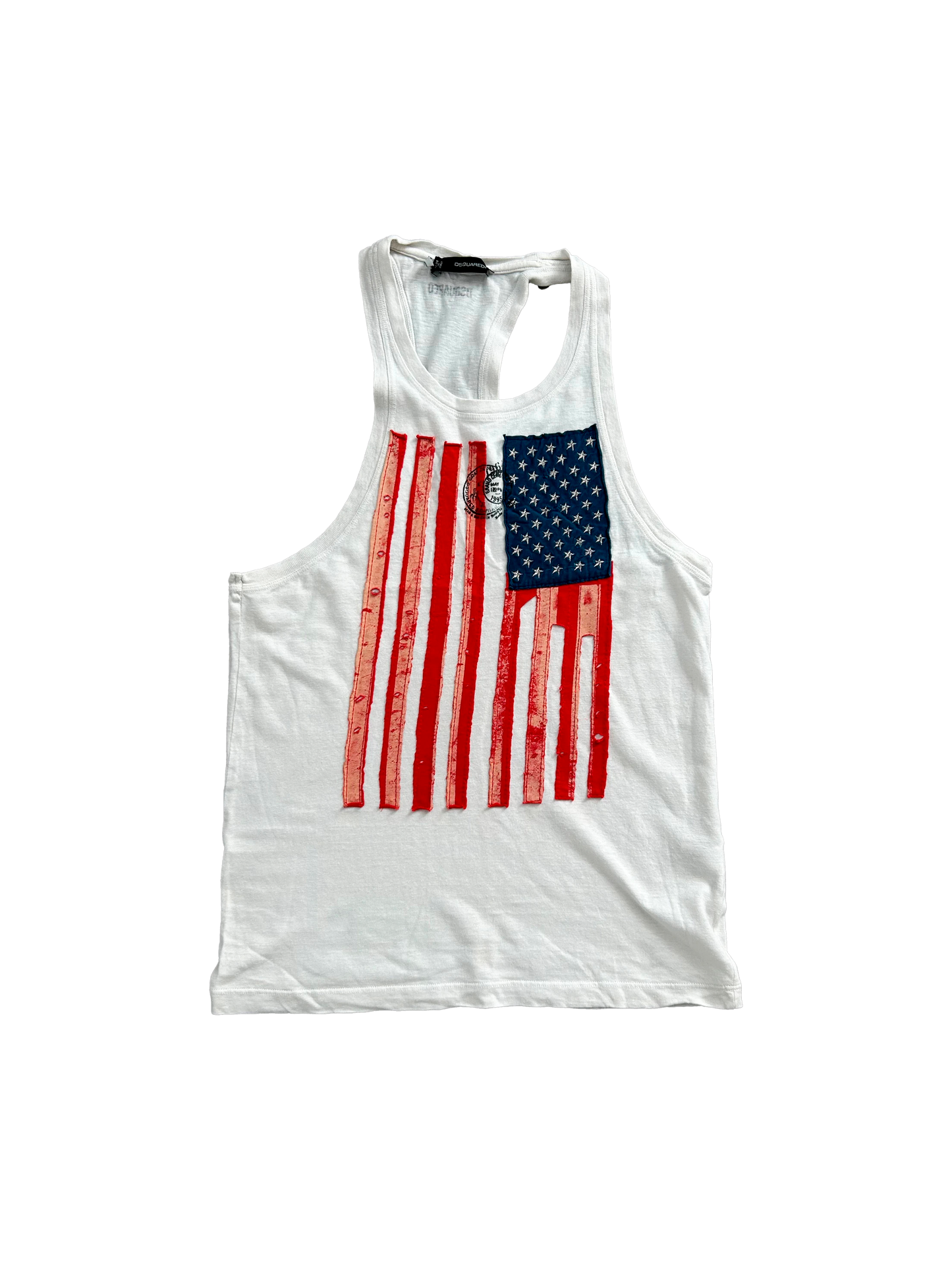 Dsquared2 American Flag Tank Top (S)