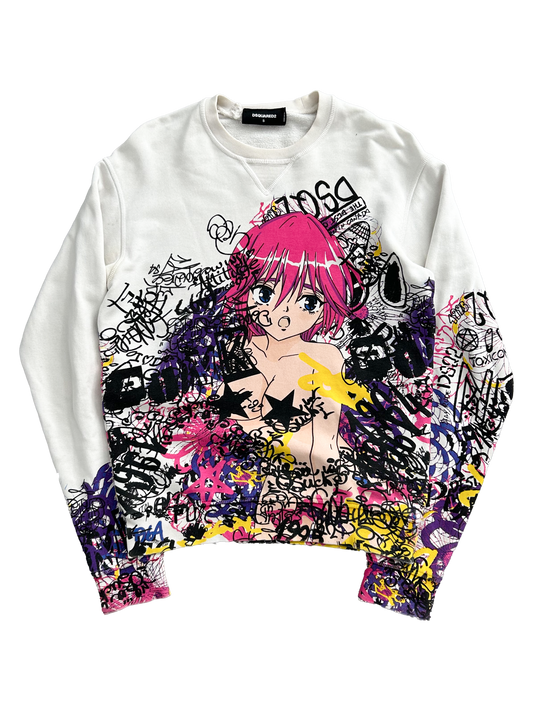 Dsquared2 Anime Crewneck (S)