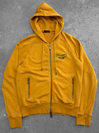 Dsquared2 Zip-Up Mustard Hoodie (L)