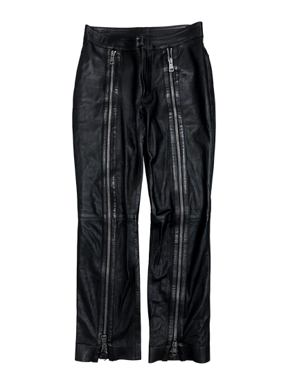 Gucci by Tom Ford 2001 Runway Leather Pants (S)