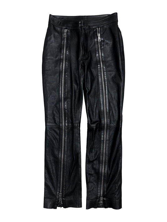 Gucci by Tom Ford 2001 Runway Leather Pants (S)