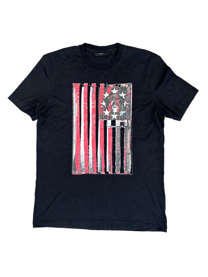 Givenchy Rottweiler American Flag Tee (S)