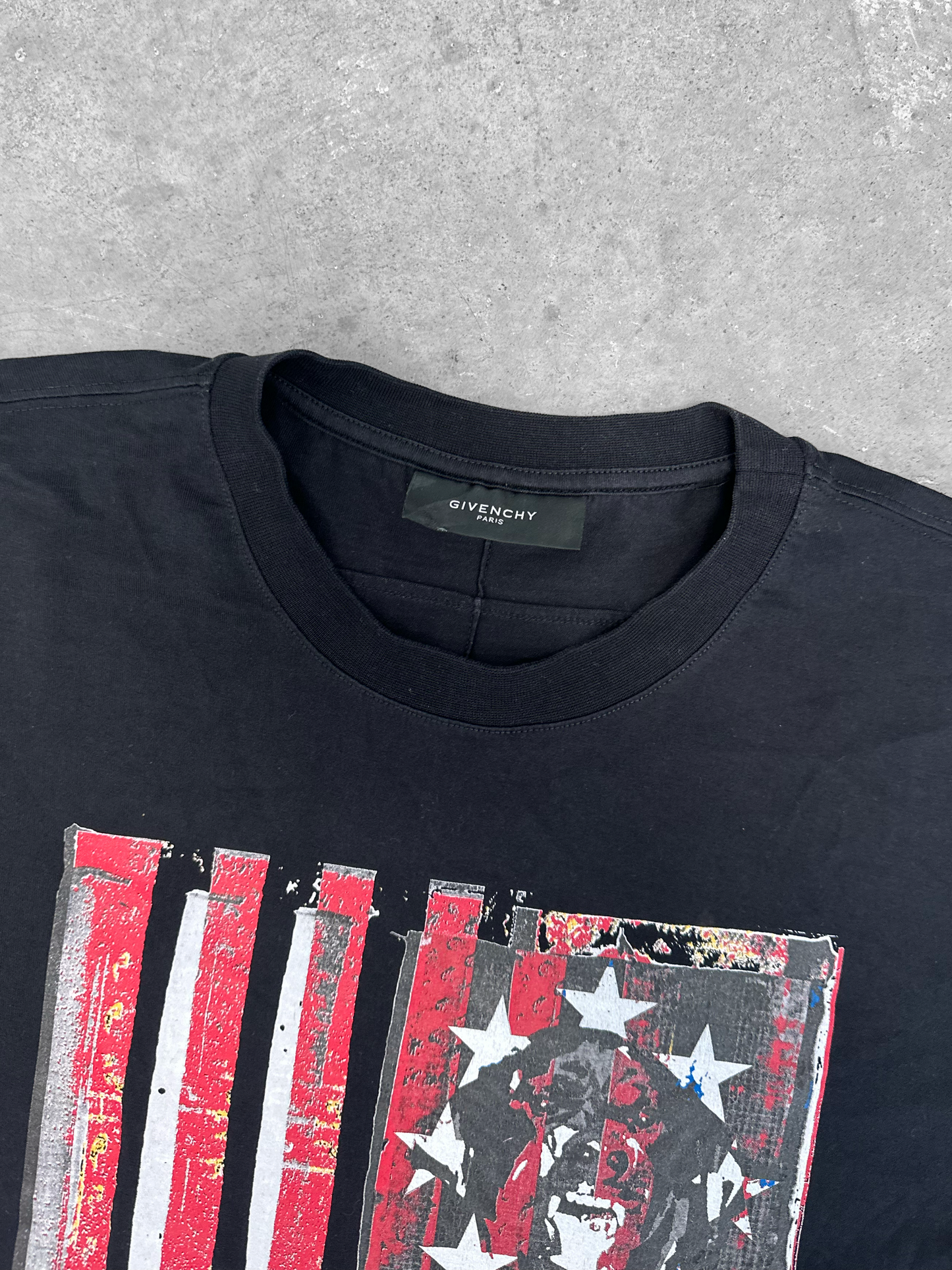 Givenchy Rottweiler American Flag Tee (S)