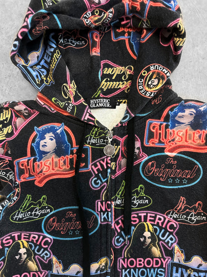 Hysteric Glamour Neon Hoodie