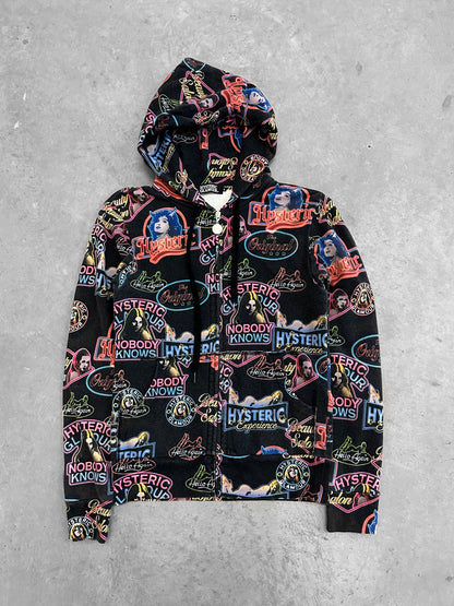 Hysteric Glamour Neon Hoodie