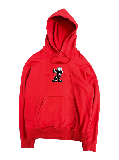 Helmut Lang Red Hoodie