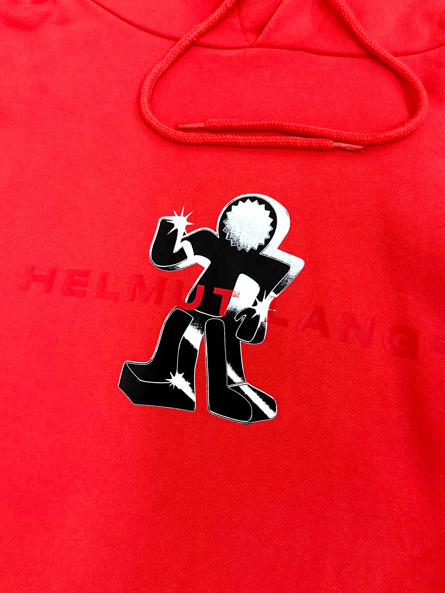 Helmut Lang Red Hoodie