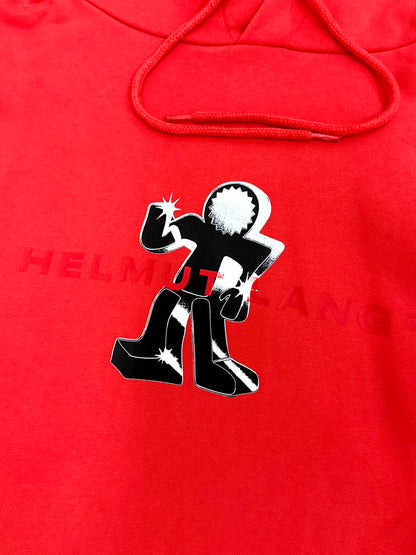 Helmut Lang Red Hoodie