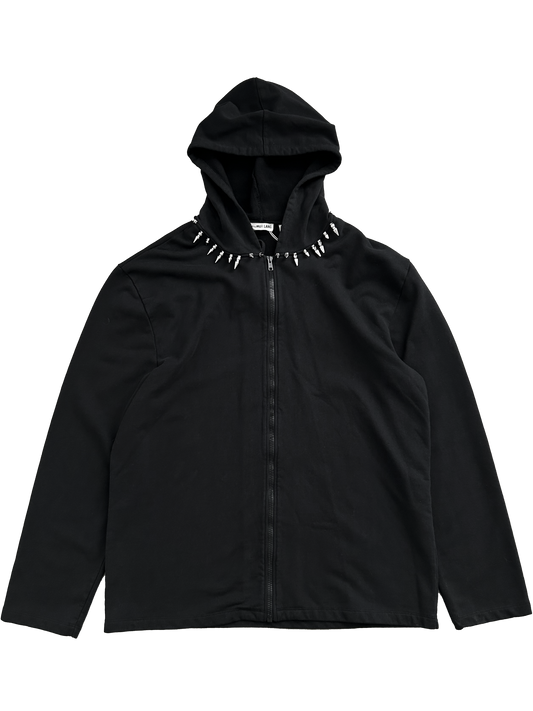 Helmut Lang 00's Spiked Hoodie