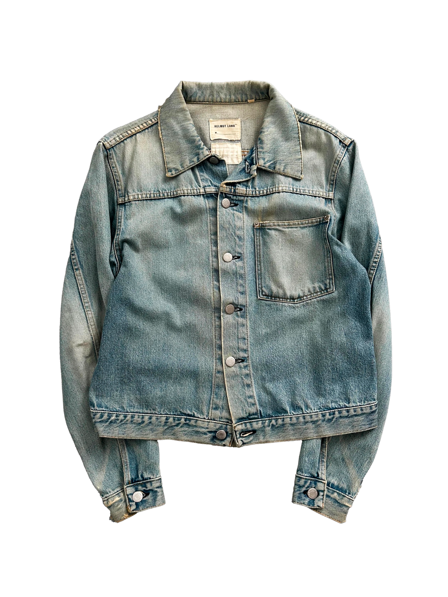 Helmut Lang Solo Pocket 1999 Denim Jacket (S)